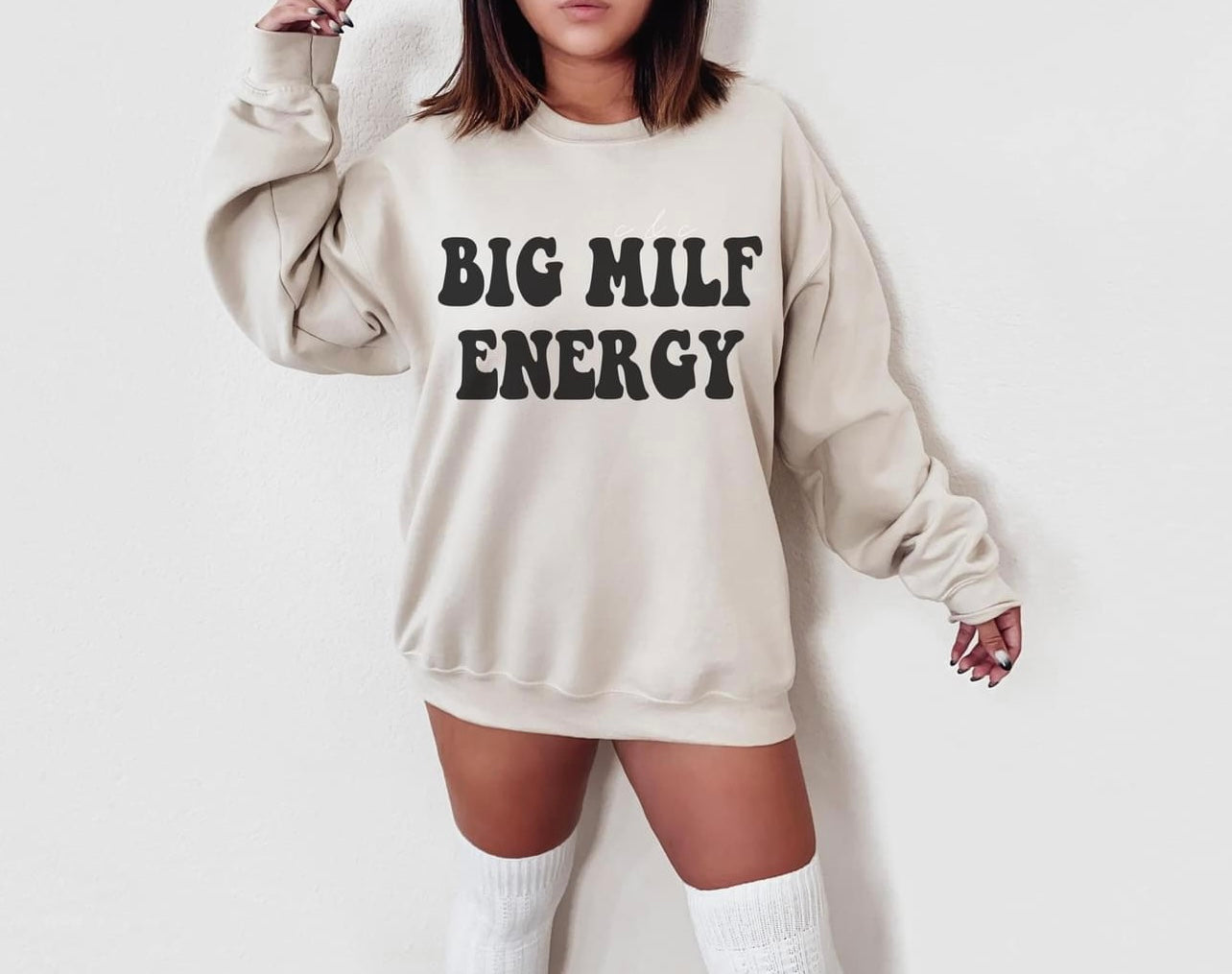 Milf Energy Crewneck