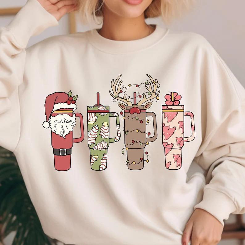 Christmas Tumbler Sweatshirt