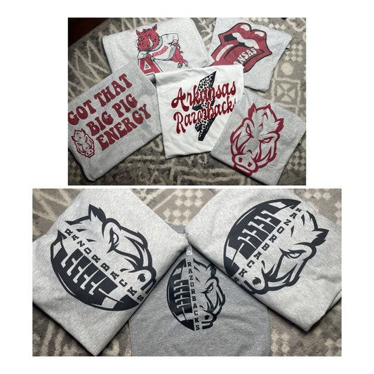 RAZORBACK SUBLIMATION CREWNECK