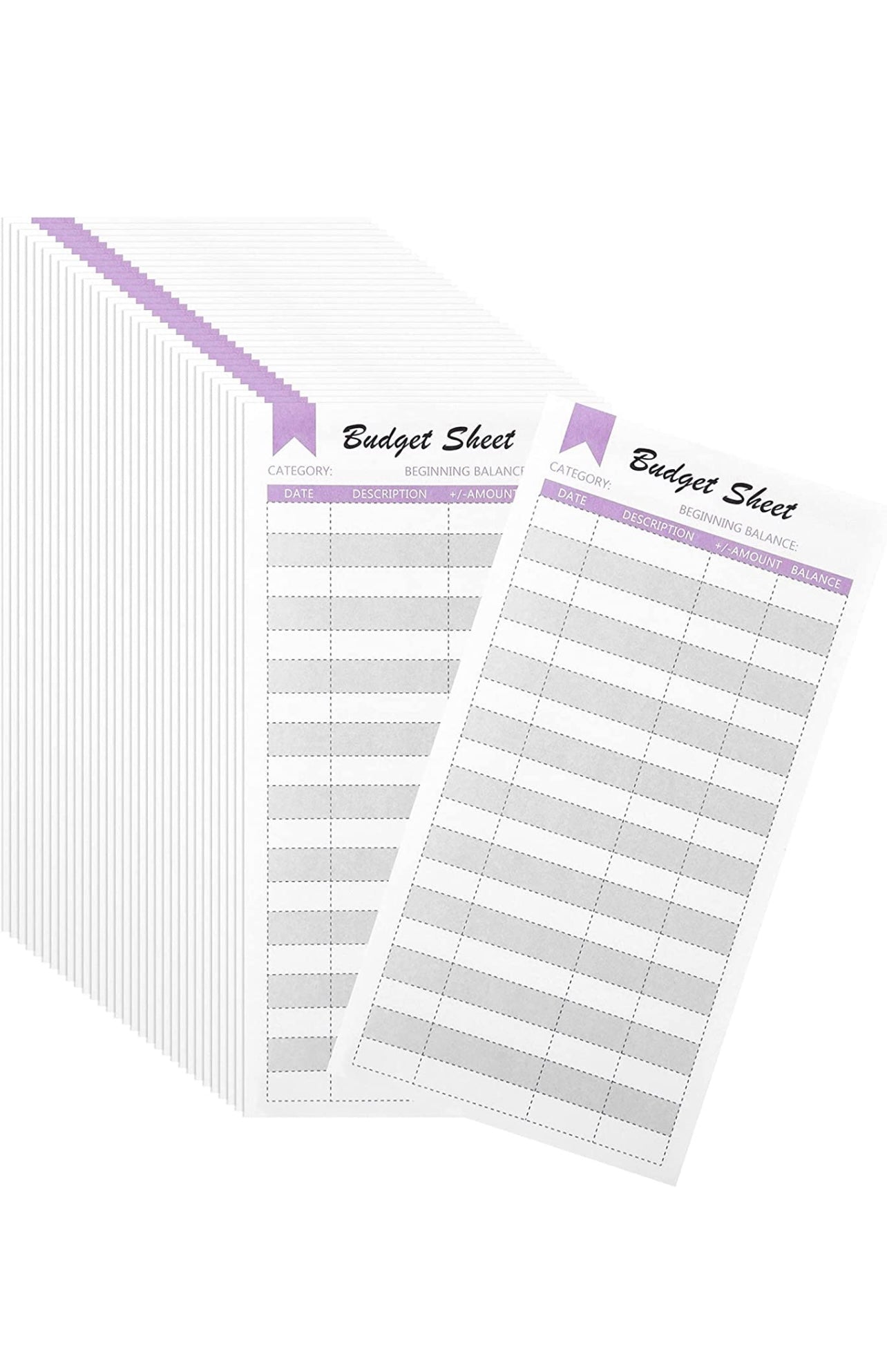 ADD ON BUDGET SHEETS